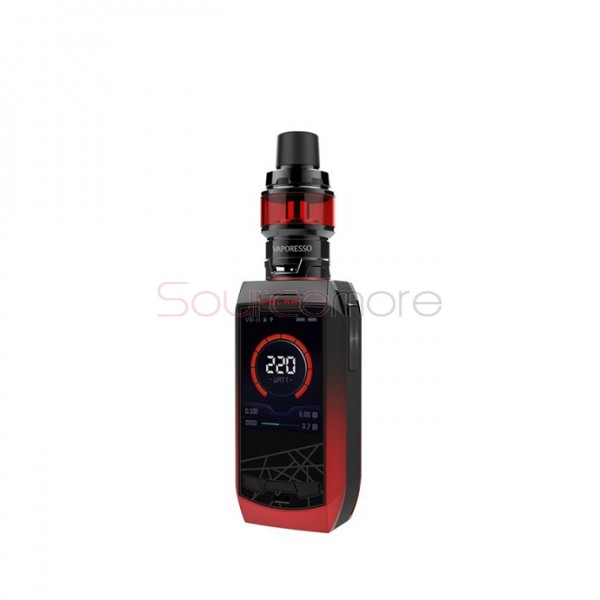 Vaporesso Polar with Cascade Baby SE Kit with 6.5ml Capacity - Red + Black