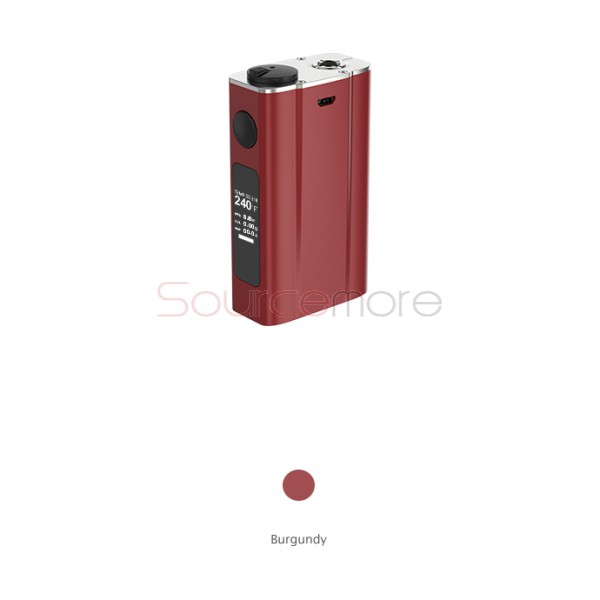 Joyetech eVic VTwo 80W TC/VW Mod 5000mAh Capacity with Upgradeable firmware RTC Display Function-Burgundy