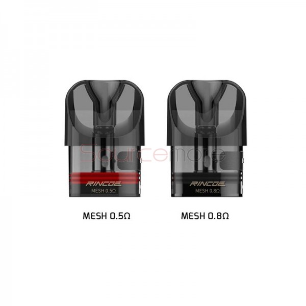 Rincoe Manto Nano Pod Cartridge Mesh 0.8ohm 3pcs
