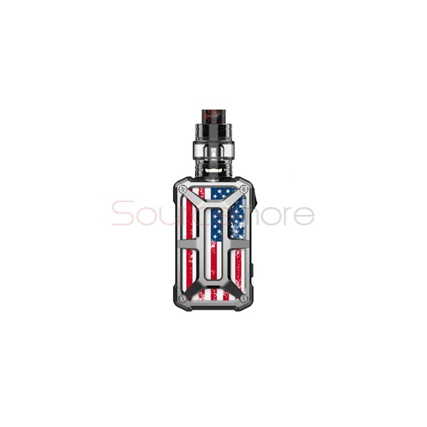 Rincoe Mechman 228W Mesh Kit Steel Bone - American Flag SS