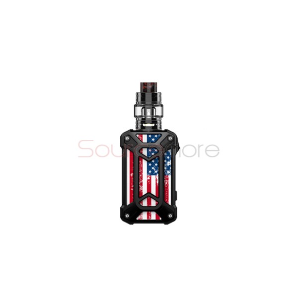 Rincoe Mechman 228W Mesh Kit Steel Case - American Flag Black
