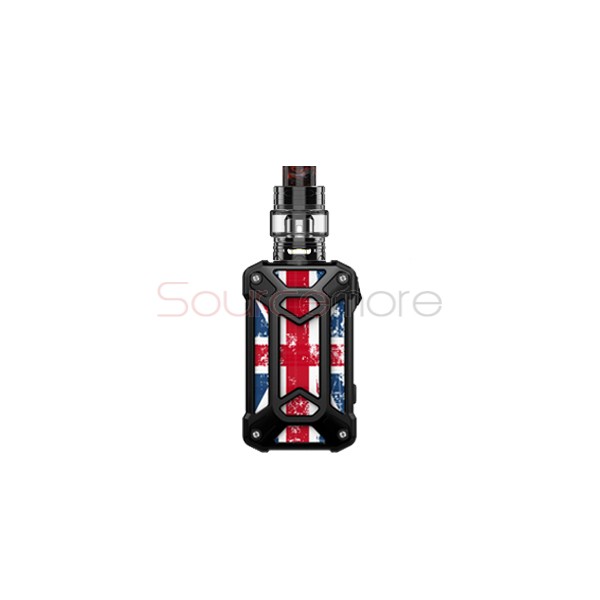 Rincoe Mechman 228W Mesh Kit Steel Case - Union Flag Black
