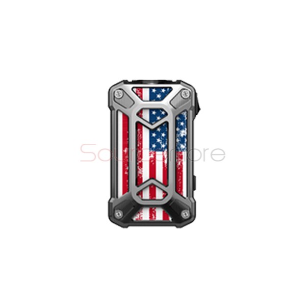 Rincoe Mechman 228W TC Mod Steel Case - American Flag SS