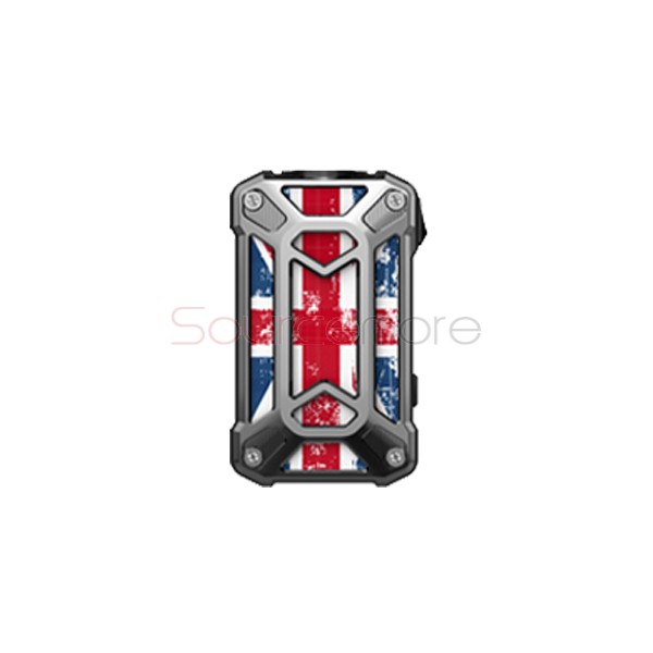 Rincoe Mechman 228W TC Mod Steel Case - Union Flag SS