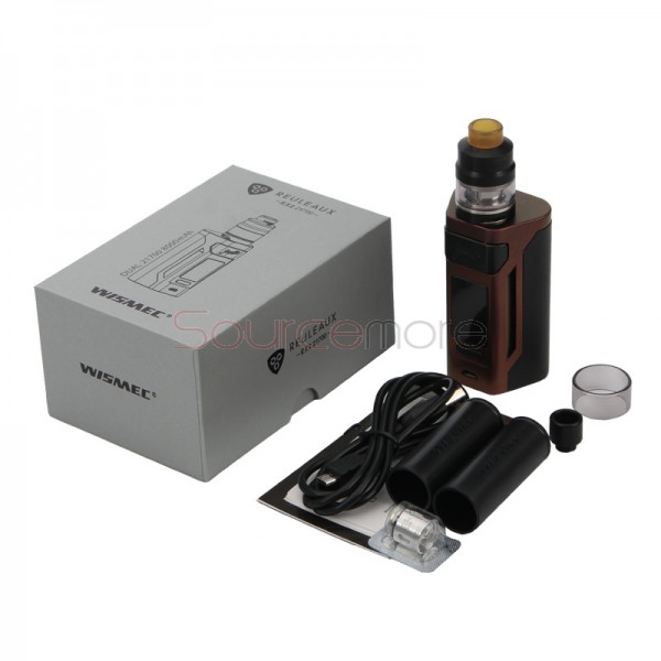 Wismec Reuleaux RX2 21700 Kit with GNOME Atomizer - Gradient Purple