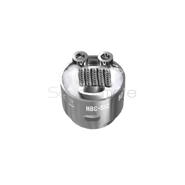 Geek Vape Eagle Replacement HBC-S02 Staggered Fused Clapton Single Coil 2pcs- 0.4ohm 