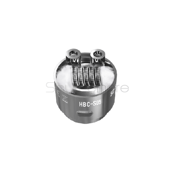 Geek Vape Eagle Replacement HBC-S05(SSTC) Fused Clapton Single Coil 2pcs- 0.15ohm 