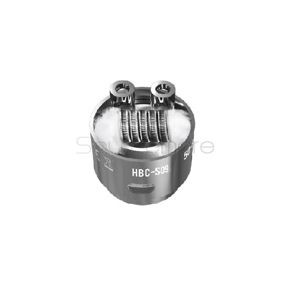 Geek Vape Eagle Replacement HBC-S09 Fused Clapton Single Coil 2pcs- 0.3ohm 