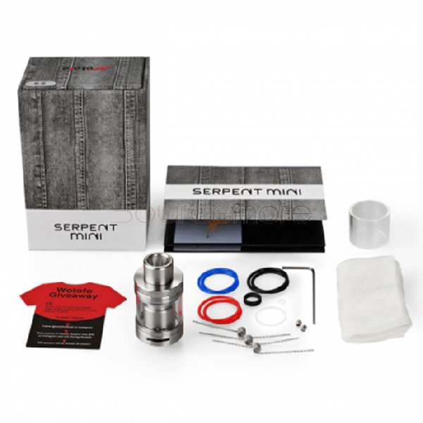 Wotofo Serpent Mini RTA - Silver