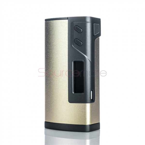 Sigelei Fuchai 213W Temperature Control Mod Support Ni/Ti/SS Powered by Dual 18650 Battery Cells- Golden