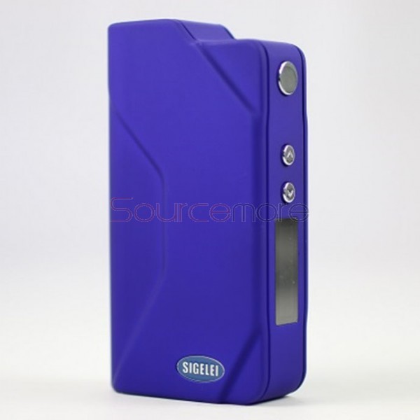 Sigelei 150W TC Temperature Control Variable Wattage Housing 2 18650 Battery Box Mod-Purple