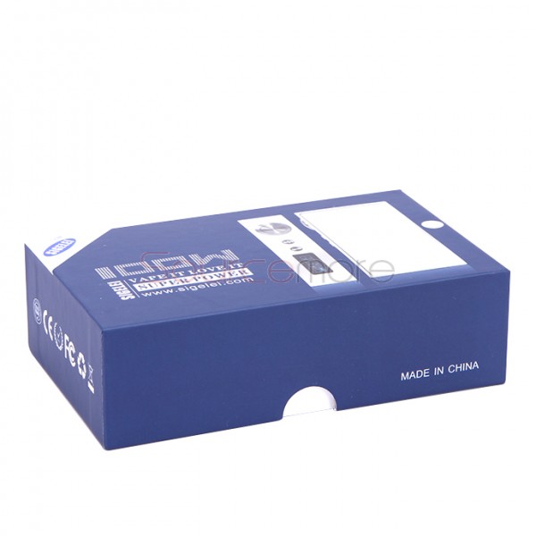 Sigelei 100W Variable Voltage / Variable Wattage  Box Mod - silver