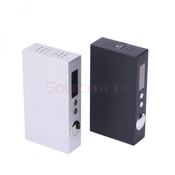Sigelei 100W Variable Voltage / Variable Wattage  Box Mod - silver