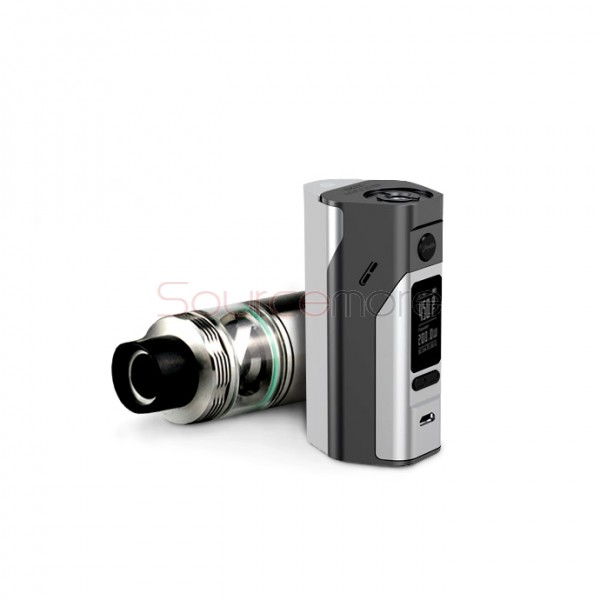 Wismec Reuleaux RX2/3 Mod with Cylin RTA Bundle Kit - Grey Silver