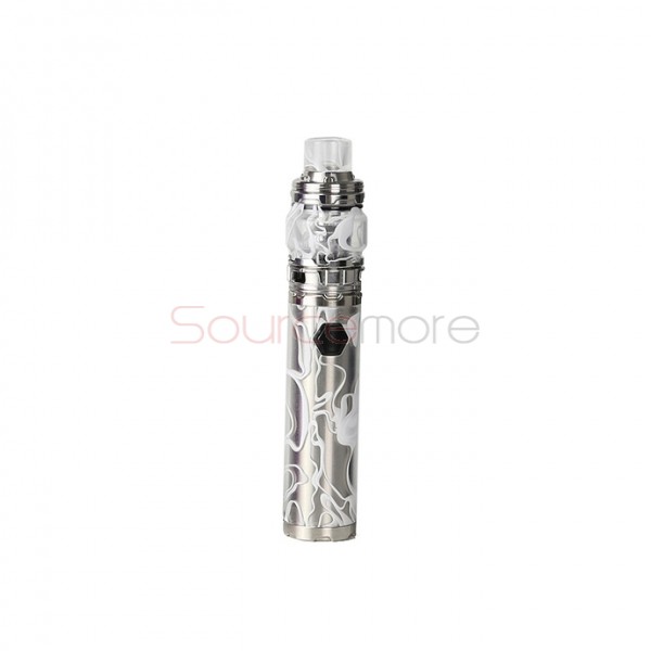 Eleaf iJust 3 Kit 80w battery Acrylic Version-Silver