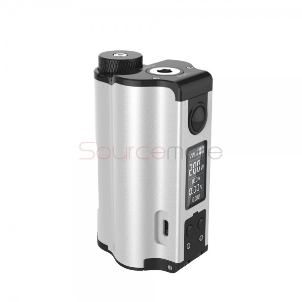 DOVPO Topside Dual 200W Squonk Mod - Silver