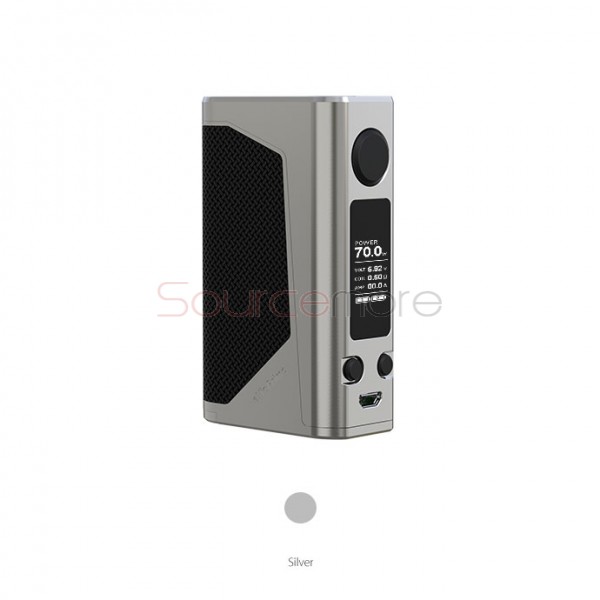 Joyetech eVic Primo 2.0 Upgraded 228W OLED Screen Mod Replaceable Dual 18650 Cells- Silver