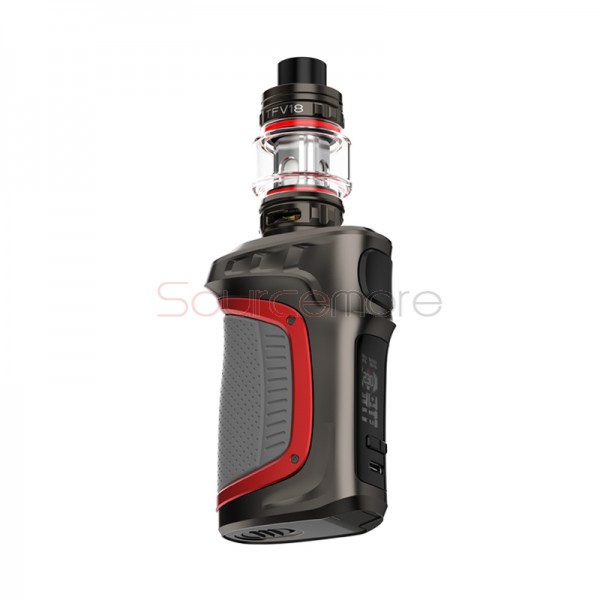 SMOK MAG-18 Kit with 7.5ml TFV18 Tank Grey Red