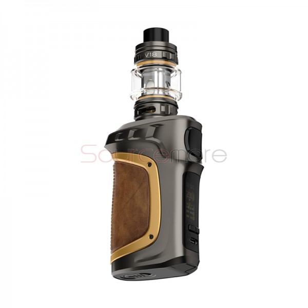 SMOK MAG-18 Kit with 7.5ml TFV18 Tank Gunmetal Gold