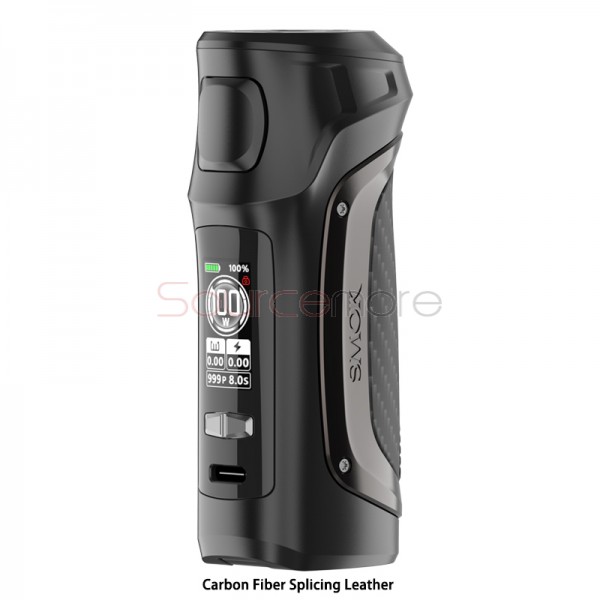 SMOK Mag Solo Mod Carbon Fiber Splicing Leather