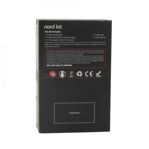 SMOK Nord Kit - Green Red Resin