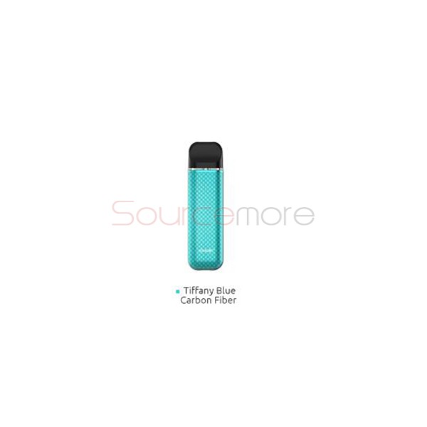 SMOK Novo 2 Kit Tiffany Blue Carbon Fiber