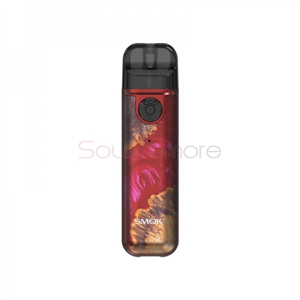 SMOK Novo 4 Mini Kit Red Stabilizing Wood