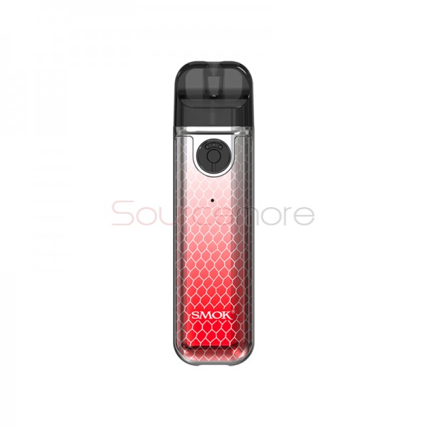 SMOK Novo 4 Mini Kit Silver Red Cobra