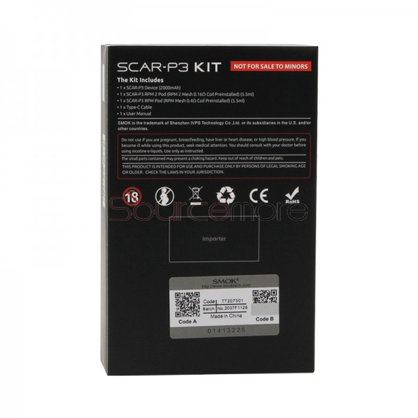 SMOK SCAR-P3 Kit