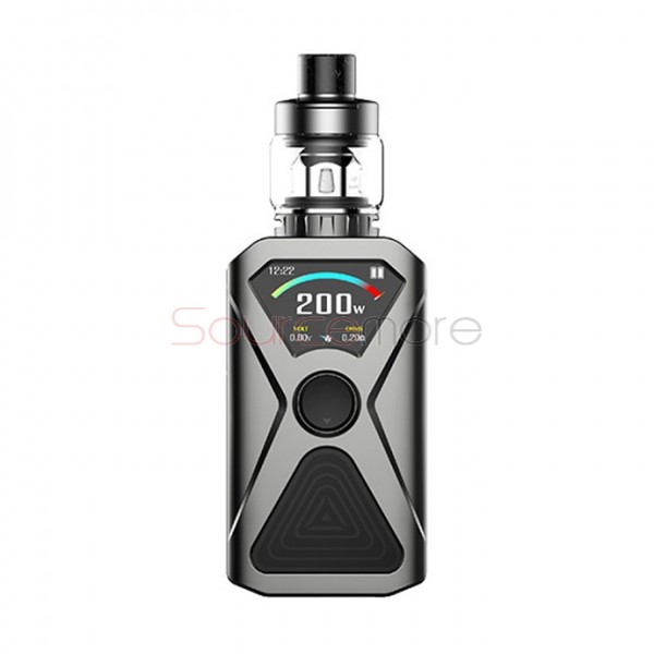Kanger XLUM 200W Starter Kit Powered by Dual 18650 Cells - Space Grey
