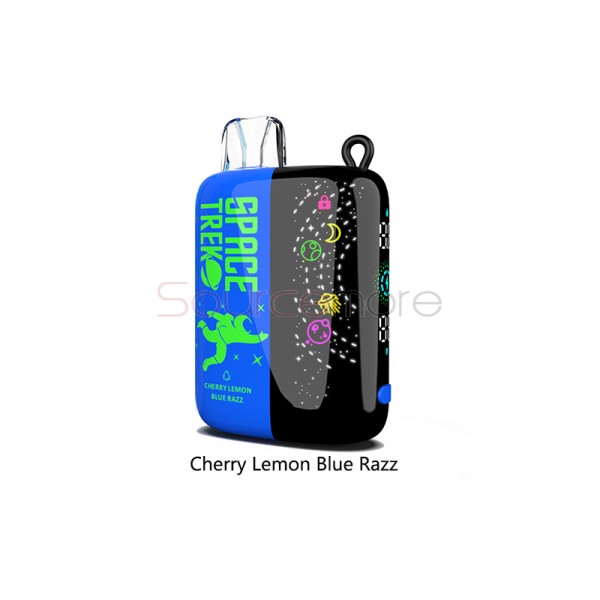 Vapmod Space Trek Disposable Vape Kit Cherry Lemon Blue Razz