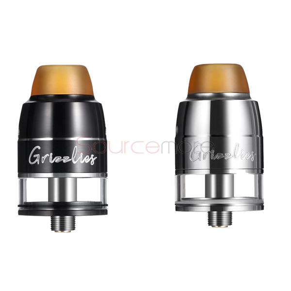 Maskking Grizzlies RDTA Rebuildable Dripping Tank Atomizer - Black