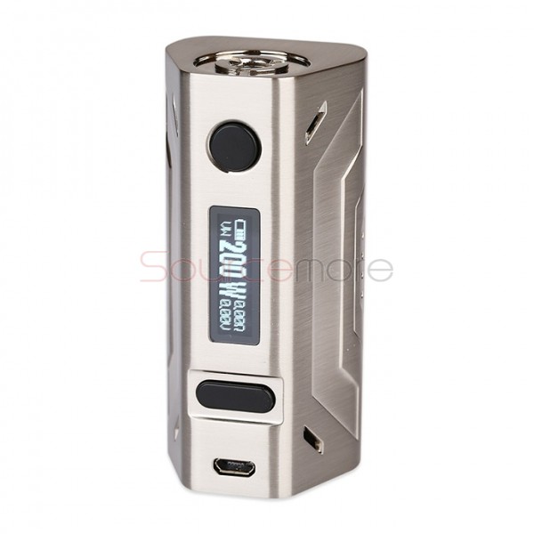 Smoant Battlestar 200W TC Box Mod - Stainless Steel