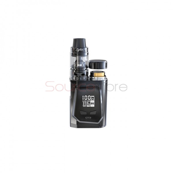 IJOY CAPO 100 Kit CAPO 100W Mod Powered by 21700 Battery with 3.2ml Captain Mini Tank-Stainless Steel