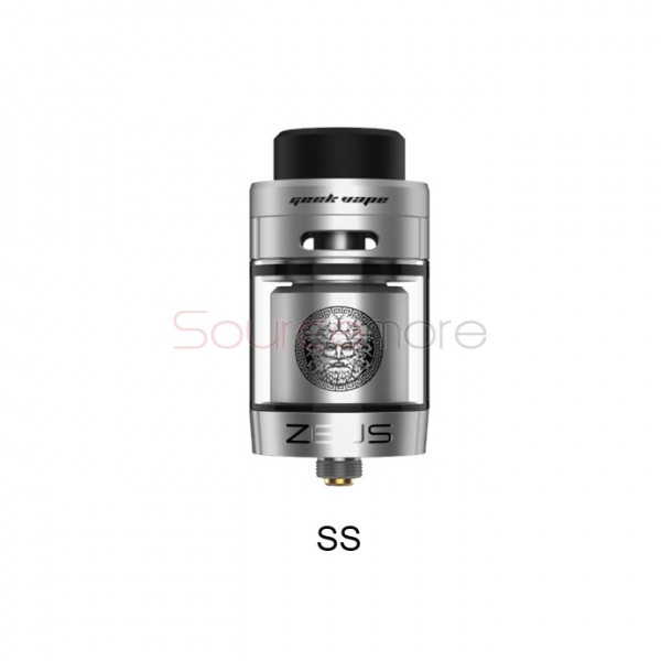 Geek Vape Zeus Dual RTA with Top Airflow 4.0ml Capacity-SS