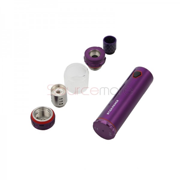 Smok Stick Prince Kit 3000mah Stick Prince Battery with 8ml TFV12 Prince Tank-Purple