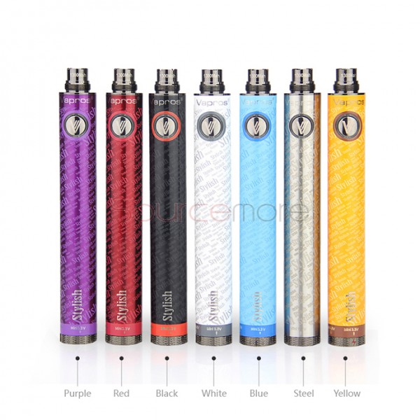 Vision Stylish VV Battery 1300mAh - Stainless Steel