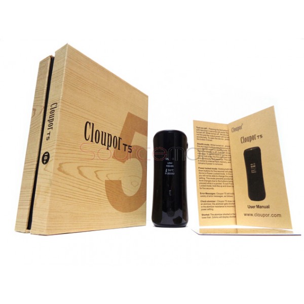 Cloupor T5 50W VV/VW Mod - black