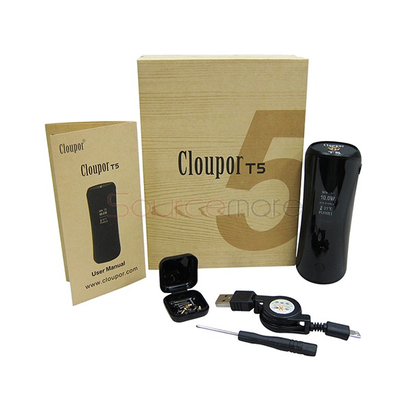 Cloupor T5 50W VV/VW Mod - black