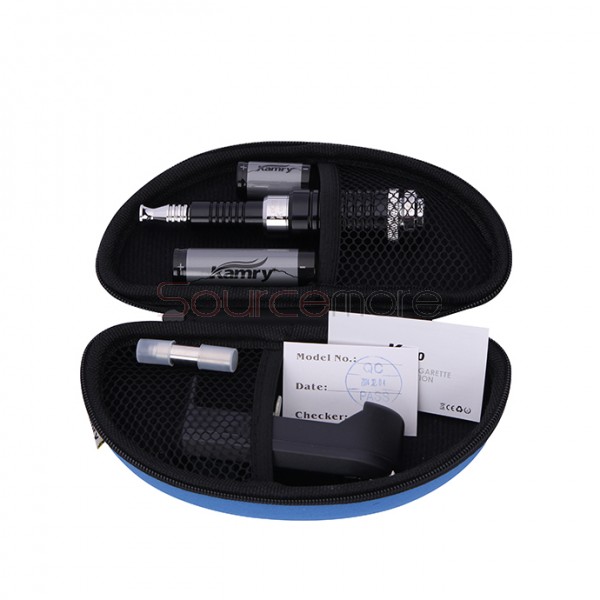 Kamry K100 Kit Mechanical Mod 18650/18350 Battery with US Plug- Black