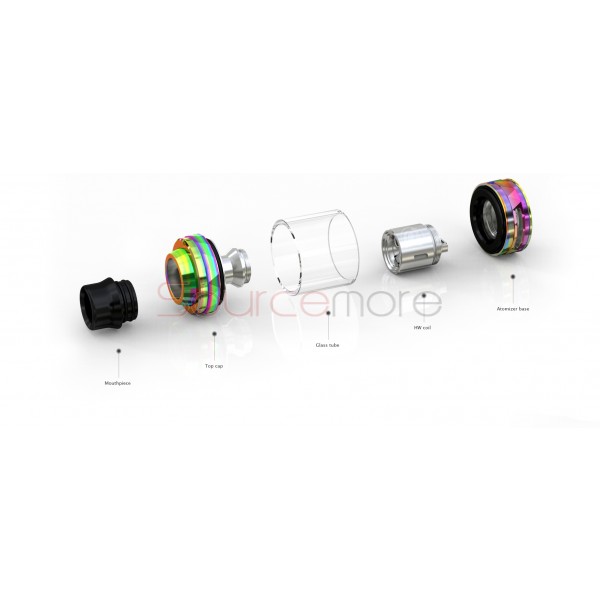 Eleaf ELLO TS 2ml Top-filling Design Tank-Black