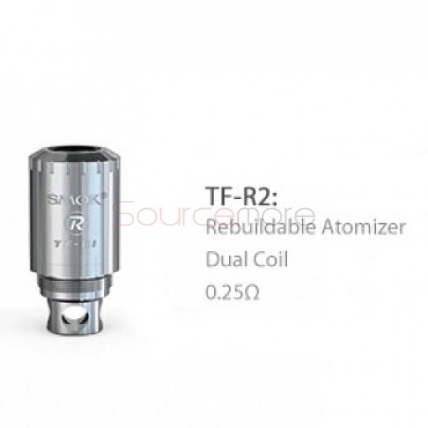 SMOK TFV4 Coil Head TF-R2 RBA Dual Coil - 0.25ohm 