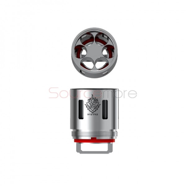 Smok V12-T12 Replacement Coil Head for TFV12 Tank 3pcs-0.12ohm
