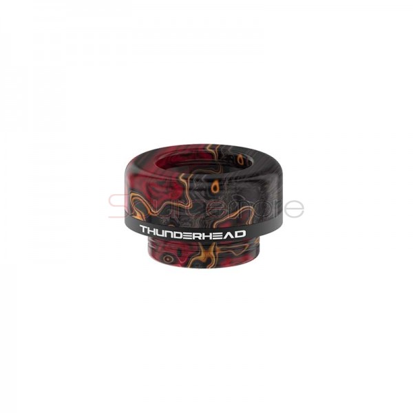 ThunderHead Creations Drip Tip for Artemis II 2 RDTA Red Black