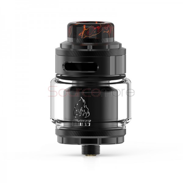 THC Blaze RTA Silver Black