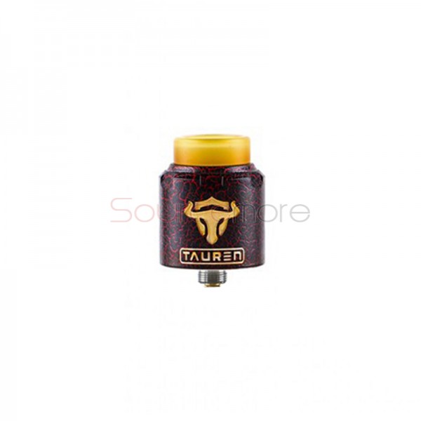 THC Tauren RDA - Brass Cracked