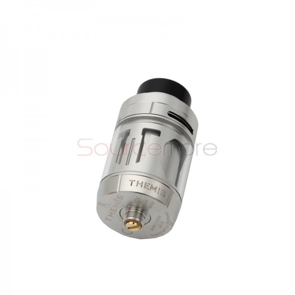 Digiflavor Themis RTA with 5ml Capacity Support Single&Dual Coil Build-Stainless Steel