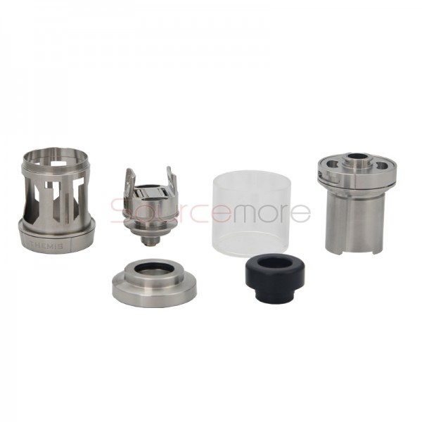 Digiflavor Themis RTA Mesh Version with 5ml Capacity Support Single Coil&Mesh Coil Build-Stainless Steel