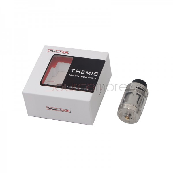 Digiflavor Themis RTA Mesh Version with 5ml Capacity Support Single Coil&Mesh Coil Build-Stainless Steel