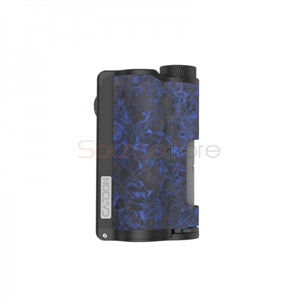 Dovpo Topside Dual Carbon Squonk Mod - Carbon Blue
